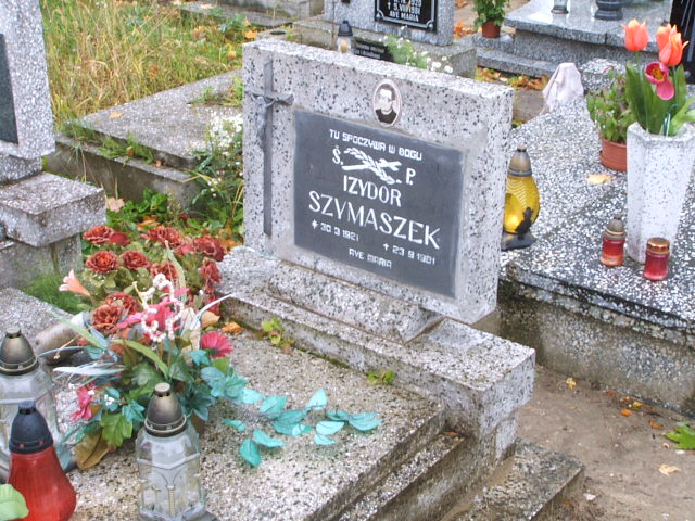 Grób Izydor Szymaszek