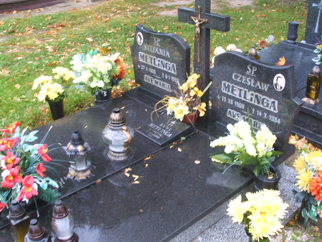 Grób Czesław Metlinga