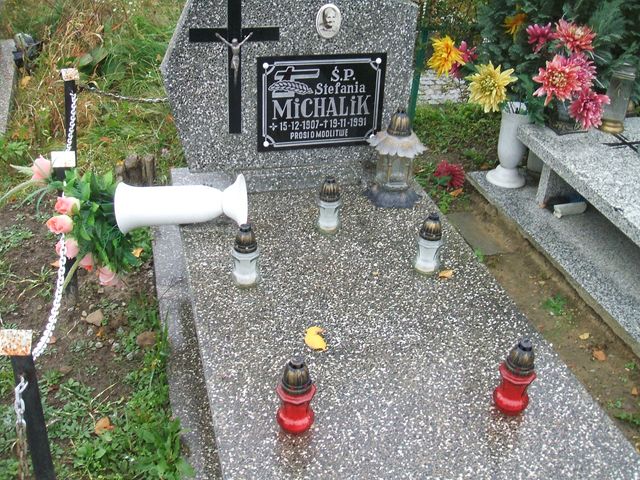 Grób Stefania Michalik