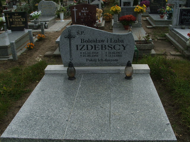 Grób Bolesław Izdebski
