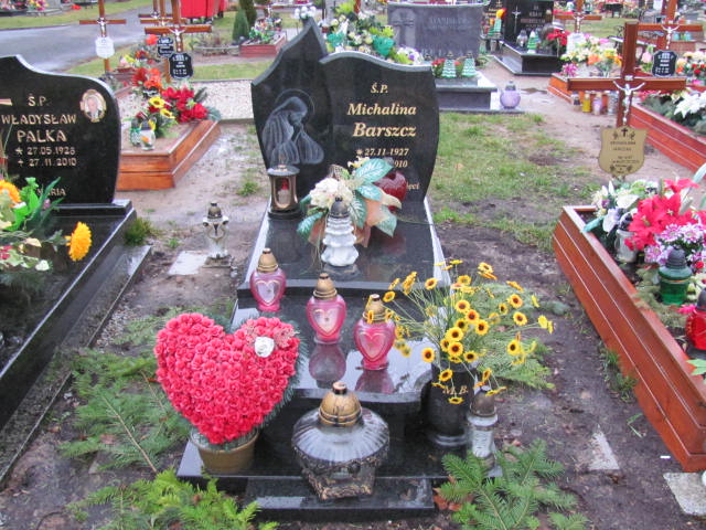 Grób Michalina Barszcz