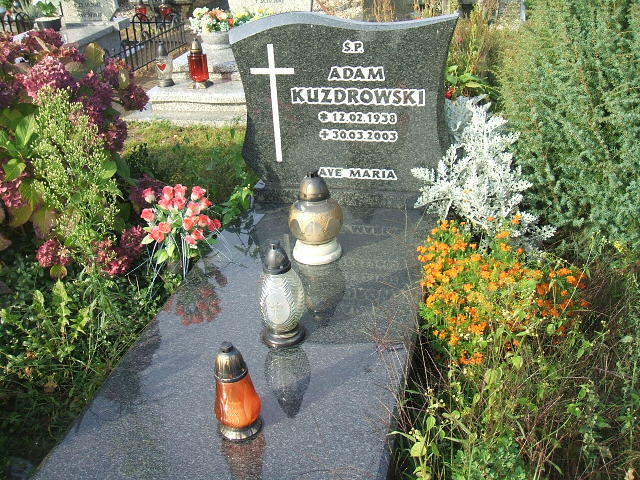 Grób Adam Kuzdrowski